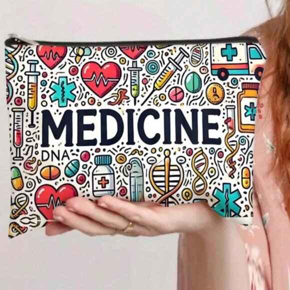 Travel Pill Case Multi-Color - Picture 1 of 3